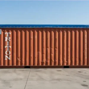 20ft Used Open Top Soft Roof Shipping Container